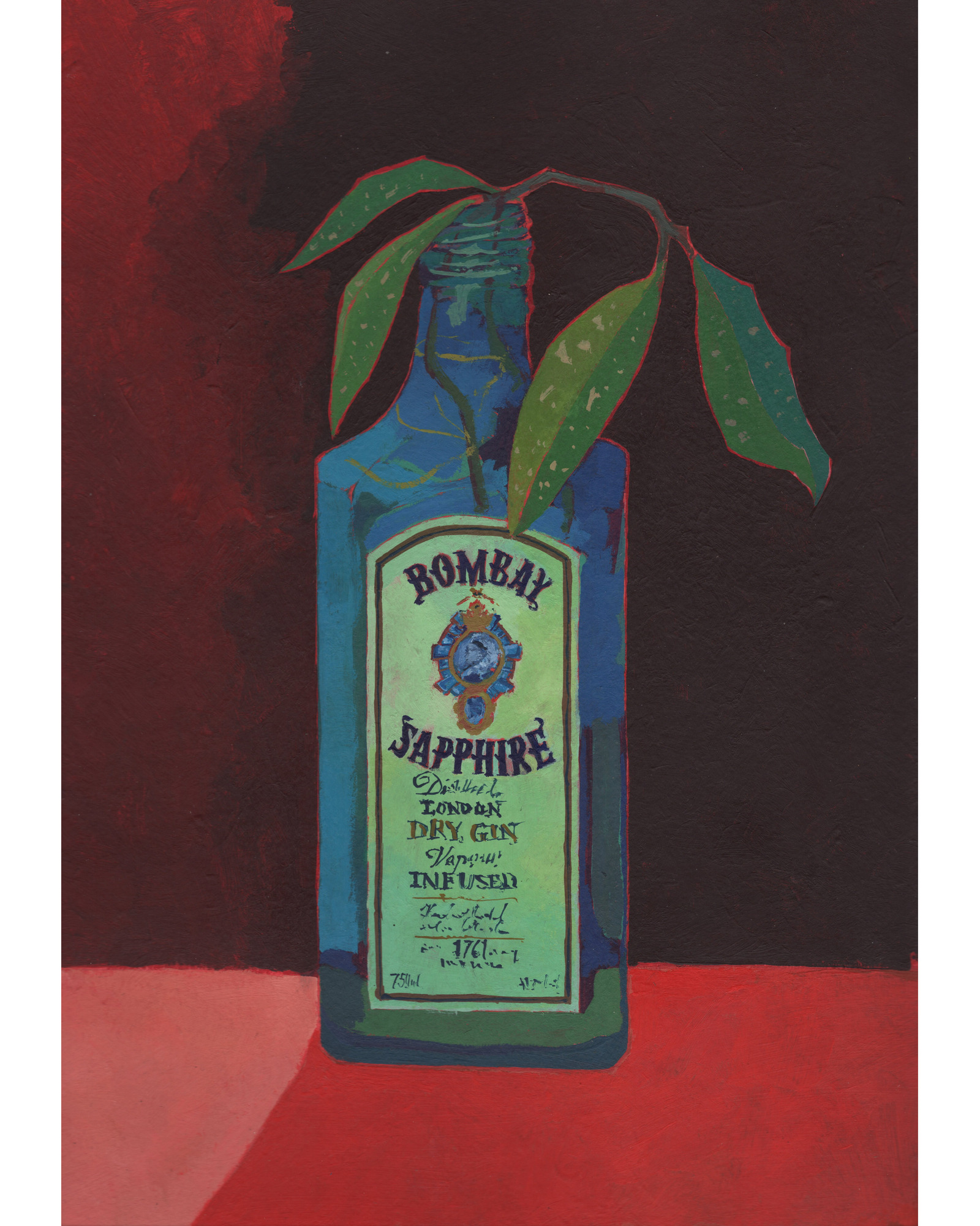 Wax Plant Bombay Sapphire original — Guayo Studio
