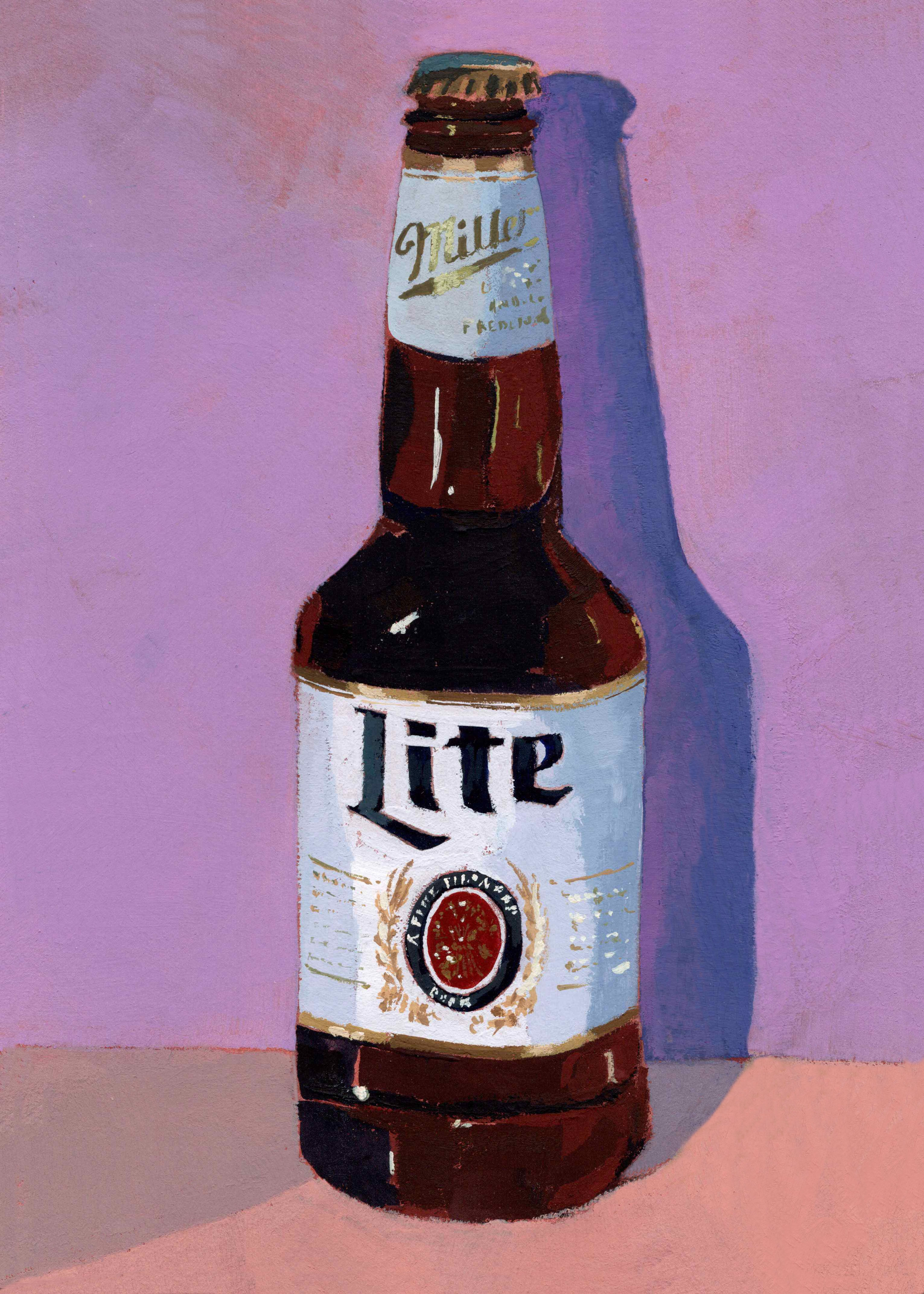 Miller Lite print — Guayo Studio