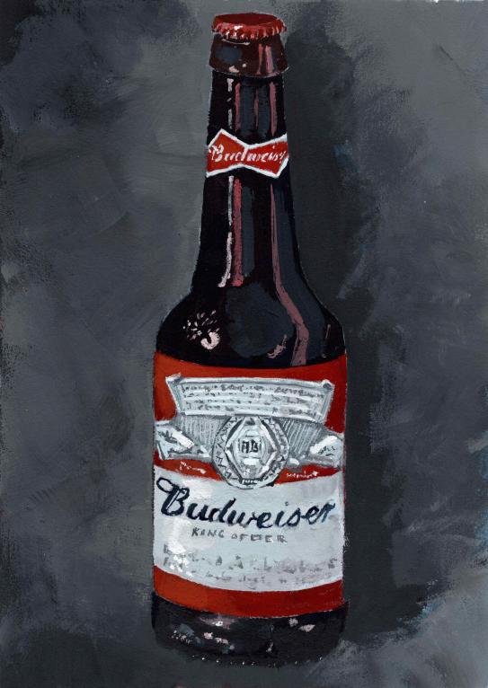 Budweiser print — Guayo Studio